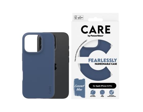 PanzerGlass Care Fashionable за Apple iPhone 16 Pro, син на супер цени
