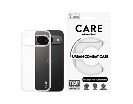 PanzerGlass Urban Combat за Google Pixel 10/ 10 Pro, прозачен на супер цени