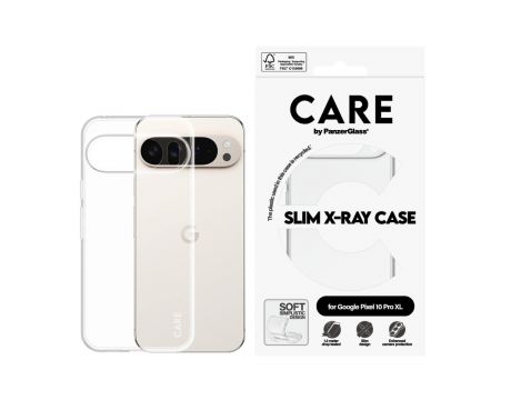 PanzerGlass Care Fashion X-Ray за Google Pixel 10 Pro XL, прозрачен на супер цени