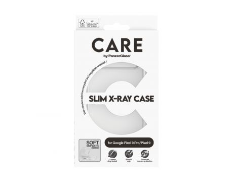 PanzerGlass Care за Google Pixel 9/ 9 Pro, прозрачен на супер цени