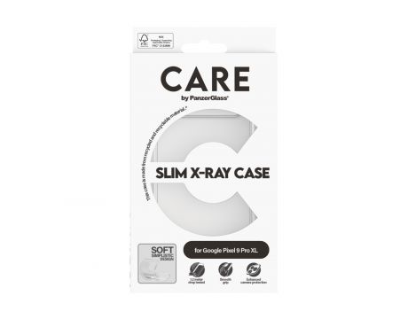 PanzerGlass Care за Google Pixel 9 Pro XL, прозрачен на супер цени