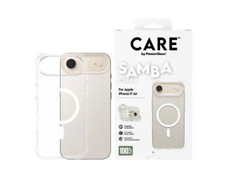PanzerGlass Care Samba за Apple iPhone Air, прозрачен/бял на супер цени