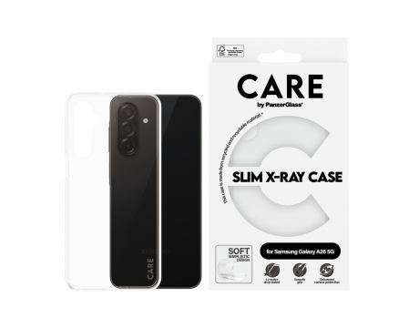 PanzerGlass Care Slim X-Ray за Samsung Galaxy A26 5G, прозрачен на супер цени