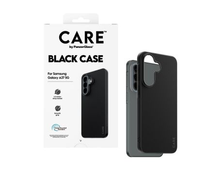 PanzerGlass Care за Samsung Galaxy A37 5G, черен на супер цени