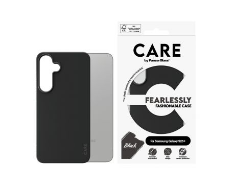 PanzerGlass Care Rearlessly Fashionable за Samsung Galaxy S25+, черен на супер цени