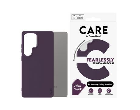 PanzerGlass Care Rearlessly Fashionable за Samsung Galaxy S25 Ultra, лилав на супер цени