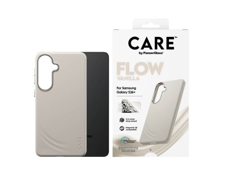PanzerGlass CARE за Samsung Galaxy S26+, бежов на супер цени