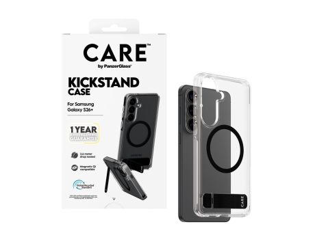 PanzerGlass CARE Urban за Samsung Galaxy S26+, прозрачен/черен на супер цени