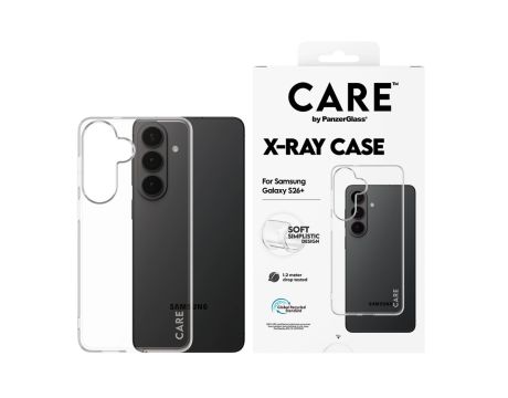 PanzerGlass CARE X-Ray за Samsung Galaxy S26+, прозрачен на супер цени