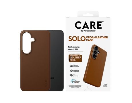 PanzerGlass CARE Solo за Samsung Galaxy S26, кафяв на супер цени