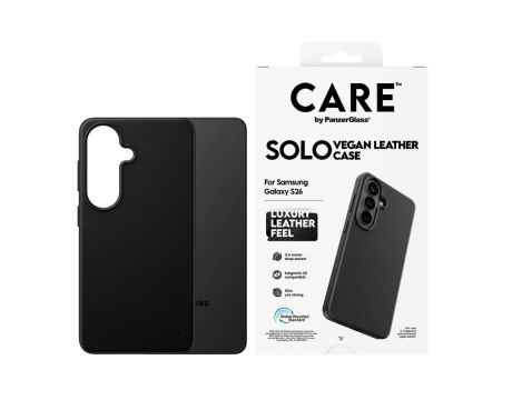 PanzerGlass CARE Solo за Samsung Galaxy S26, черен на супер цени