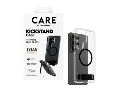 PanzerGlass CARE Urban за Samsung Galaxy S26 Ultra, прозрачен/черен на супер цени