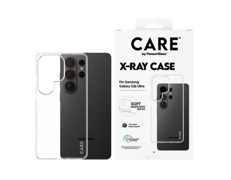 PanzerGlass CARE X-Ray за Samsung Galaxy S26 Ultra, прозрачен на супер цени