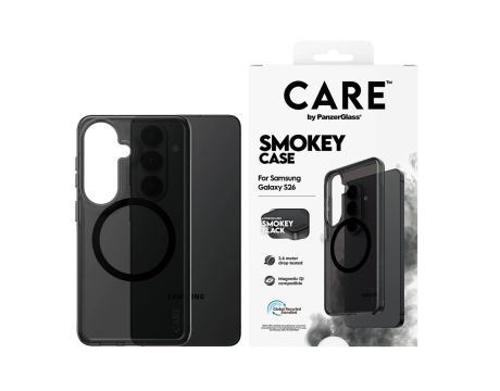PanzerGlass CARE Urban за Samsung Galaxy S26, черен на супер цени