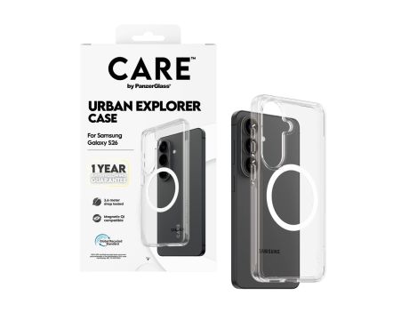PanzerGlass CARE Urban за Samsung Galaxy S26, прозрачен на супер цени