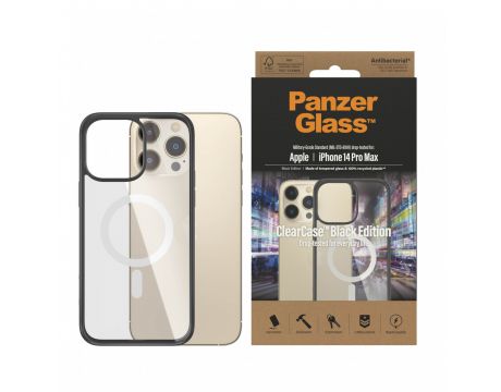 PanzerGlass ClearCase MagSafe за Apple iPhone 14 Pro Max, прозрачен на супер цени