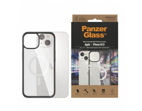 PanzerGlass ClearCase MagSafe за Apple iPhone 14/13, прозрачен на супер цени