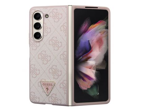 GUESS Triangle за Samsung Galaxy Z Fold 5, розов на супер цени