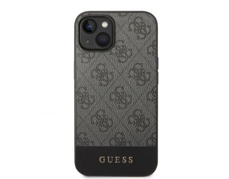 GUESS 4G Stripe за Apple iPhone 14 Plus, сив на супер цени