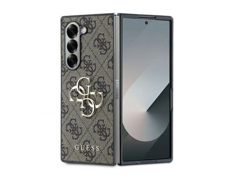 GUESS 4G Metal Logo за Samsung Galaxy Z Fold 6, кафяв на супер цени