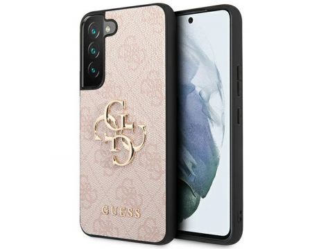 GUESS 4G Metal Logo за Samsung Galaxy S23, розов на супер цени
