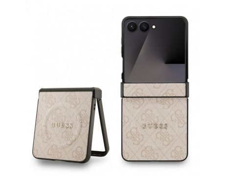 GUESS Leather 4G Colored Ring за Samsung Galaxy Z Flip 7, розов на супер цени