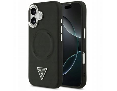 GUESS Triangle Logo за Apple iPhone 17, черен на супер цени