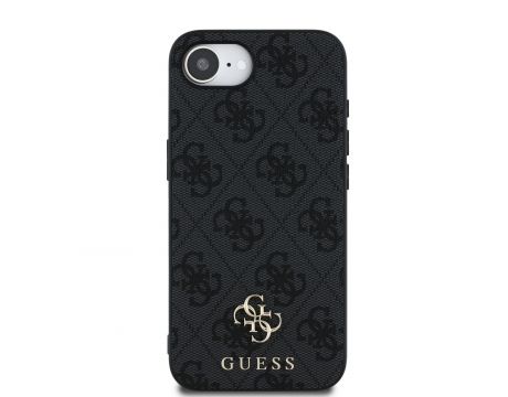 GUESS 4G Small Metal Logo за Apple iPhone 16e/17e, сив на супер цени