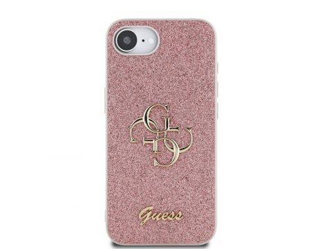 GUESS Fixed Glitter а Apple iPhone 16e/17e, розов на супер цени