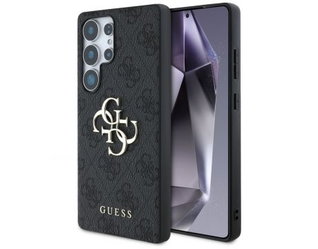 GUESS 4G Metal Logo за Samsung Galaxy S25 Ultra, черен на супер цени