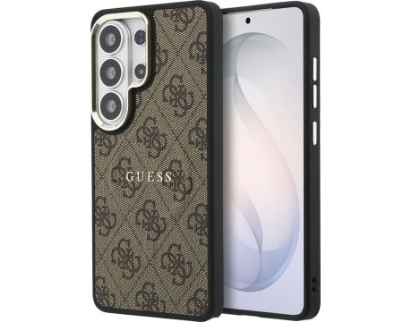 GUESS 4G Gold Frame за Samsung Galaxy S26 Ultra, кафяв на супер цени