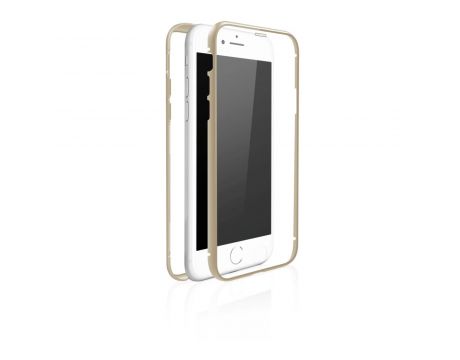Hama White Diamonds 360° за Apple iPhone 7/8/SE 2020, прозрачен/златист на супер цени