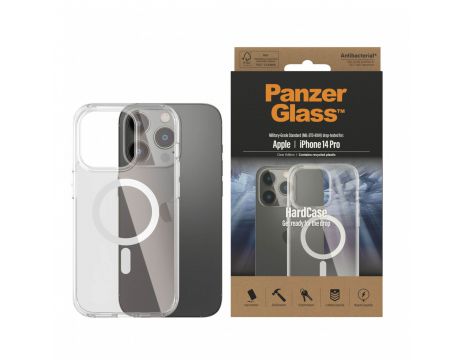PanzerGlass HardCase MagSafe за Apple iPhone 14 Pro, прозрачен на супер цени