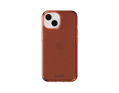 Holdit Glitter за Apple iPhone 17e/16e/15/14/13, оранжев на супер цени