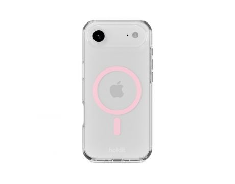 Holdit MagSafe за Apple iPhone Air, прозрачен/розов на супер цени