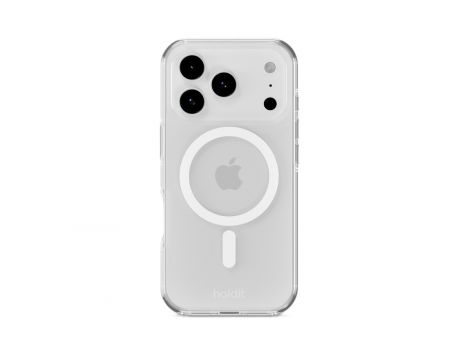Holdit MagSafe за Apple iPhone 17 Pro, прозрачен/бял на супер цени