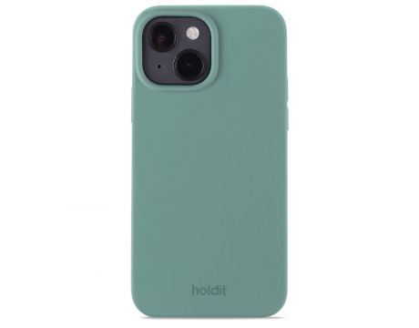 Holdit Silicone за Apple iPhone 15, зелен на супер цени