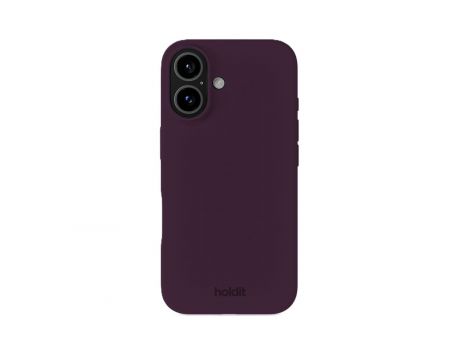 Holdit Silicone за Apple iPhone 16, лилав на супер цени