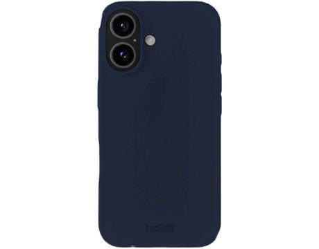 Holdit Silicone за Apple iPhone 16, тъмносин на супер цени