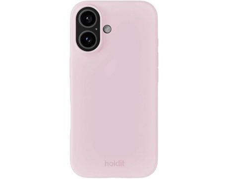 Holdit Silicone за Apple iPhone 16, розов на супер цени