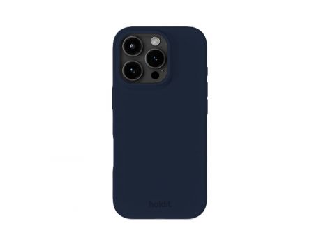 Holdit Silicone за Apple iPhone 16 Pro Max, тъмносин на супер цени