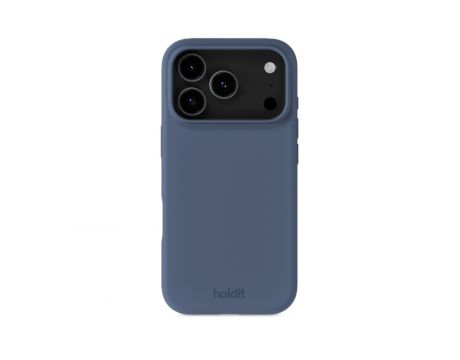 Holdit Silicone за Apple iPhone 17 Pro, тъмносин на супер цени