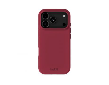 Holdit Silicone за Apple iPhone 18 Pro/17 Pro, червен на супер цени