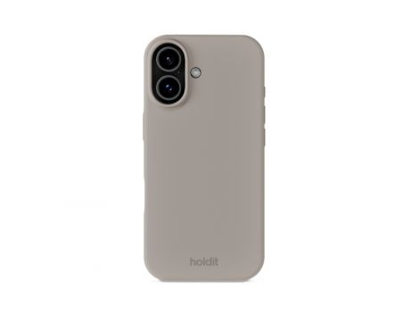 Holdit Silicone за Apple iPhone 17, сив/кафяв на супер цени