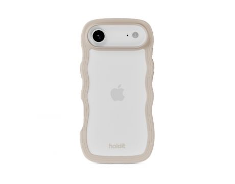 Holdit Wavy за Apple iPhone Air, прозрачен/бежов на супер цени