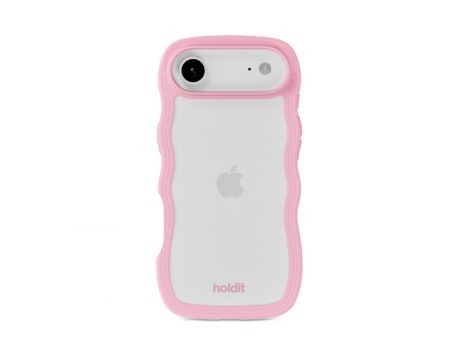 Holdit Wavy за Apple iPhone Air, прозрачен/розов на супер цени