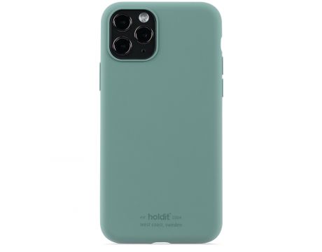 Holdit Silicone за Apple iPhone 11 Pro, зелен на супер цени