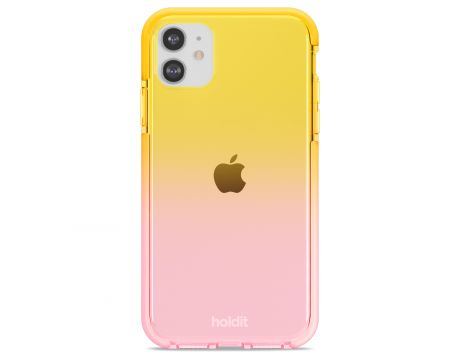 Holdit Seethru за Apple iPhone 11/XR, жълт/розов на супер цени