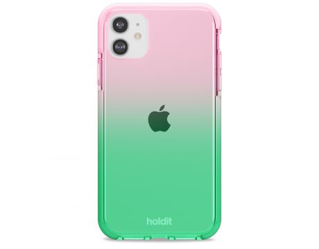 Holdit Seethru за Apple iPhone 11/XR, розов/зелен на супер цени