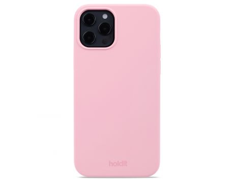 Holdit Silicone за Apple iPhone 12/12 Pro, розов на супер цени